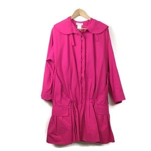 Sonia Rykiel Jacket Pleated Coat Hoodie